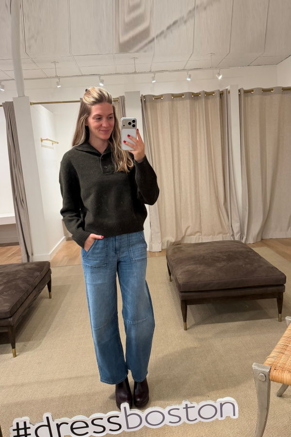 Le Jean Utility Soft Barrel Jeans