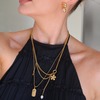 Namaste Jewelry Rose Necklace - Gold - Thumbnail 2