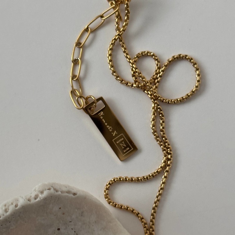 Namaste Jewelry Rose Necklace - Gold