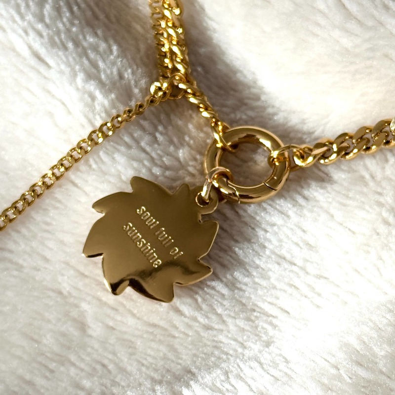 Namaste Jewelry Sun and Moon Necklace