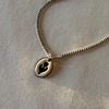 Namaste Jewelry Tulipe Necklace - Silver - Thumbnail 1