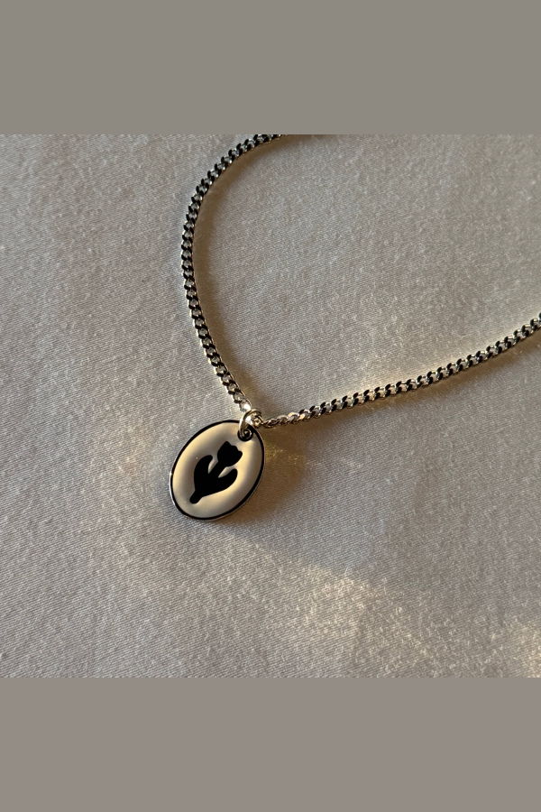 Namaste Jewelry Tulipe Necklace - Silver