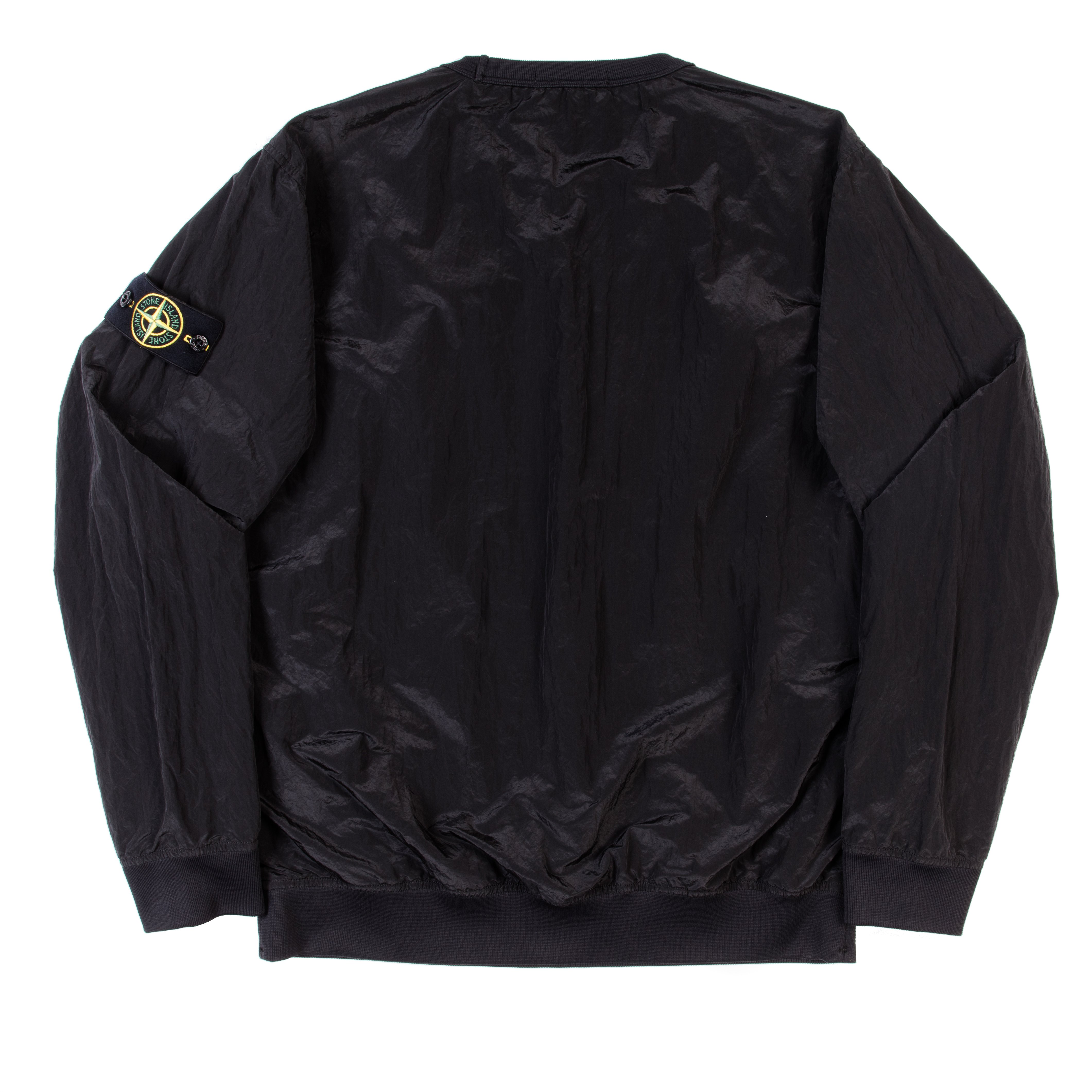 Stone Island Smock Black Nylon Metal Garmentory
