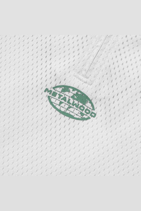 Metalwood Quarter Zip Jersey Polo