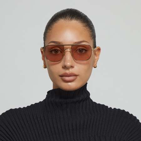 Steven Alan Sidney Sunglasses in Apricot Steven Alan Sunglasses | eBay main image 3