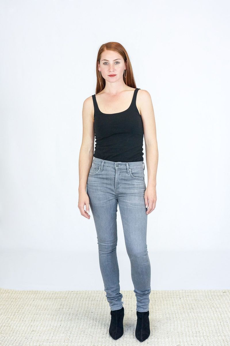 Citizens Of Humanity Sculpt Rocket High Rise Skinny Jeans - Statuette |  Garmentory