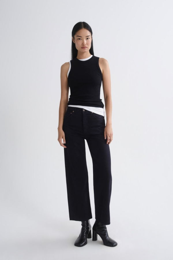AGOLDE Ren Jean: High Rise Wide Leg - 27.5" Inseam