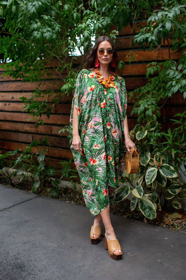 Jennafer Grace Hilo Garden Caftan