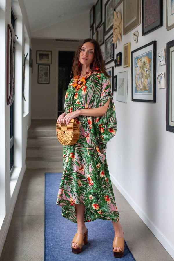 Jennafer Grace Hilo Garden Caftan