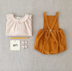 Soor Ploom Oona Romper No. 2 Pencil | Garmentory