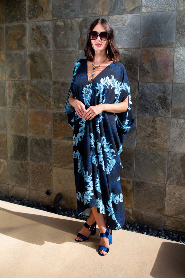 Jennafer Grace Nebula Lei Caftan