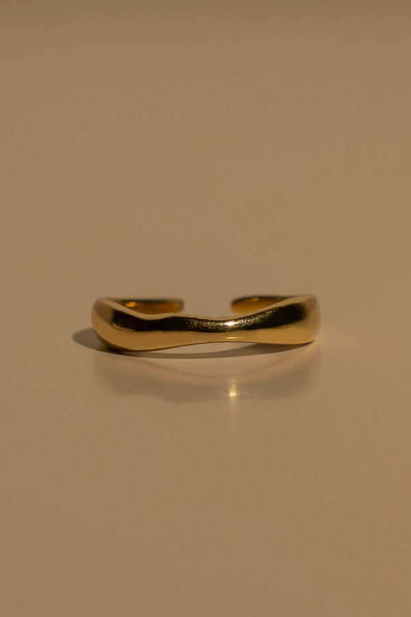 Milk & Rose Classic Adjustable Ring