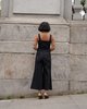 Wolcott : Takemoto Kate Cotton Jumpsuit - Black - Thumbnail 4