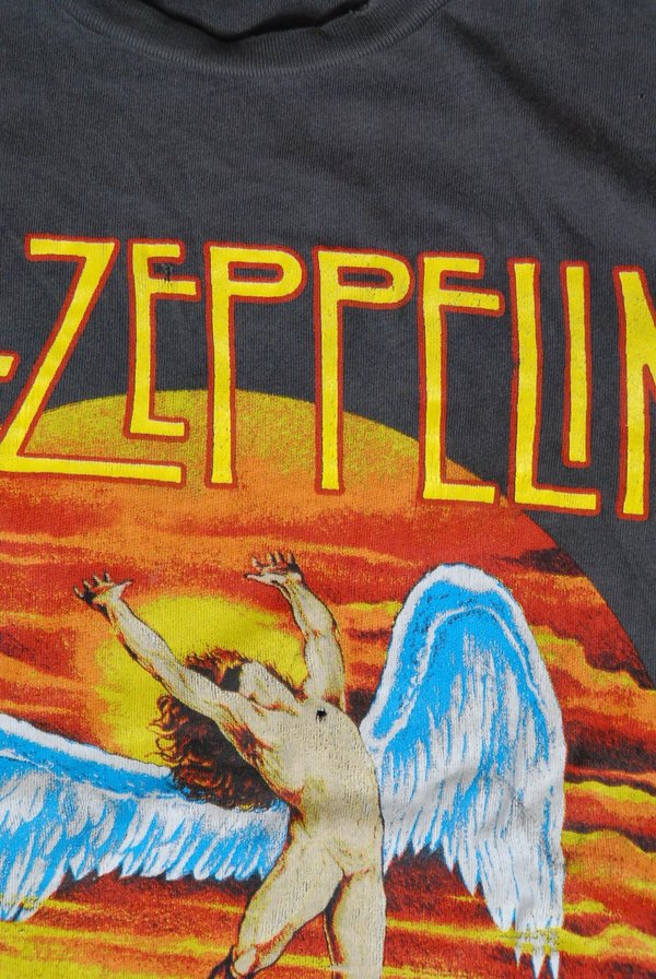 LED ZEPPELIN U.S. TOUR 1975 Tシャツ 【M】 Led Zeppelin 'U.S Tour 1975' Sunkissed Gray Tee