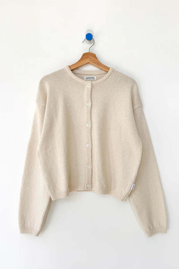 Le Bon Shoppe Leila Cotton Cardigan - Naturel