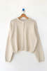 Le Bon Shoppe Leila Cotton Cardigan - Naturel - Thumbnail 1
