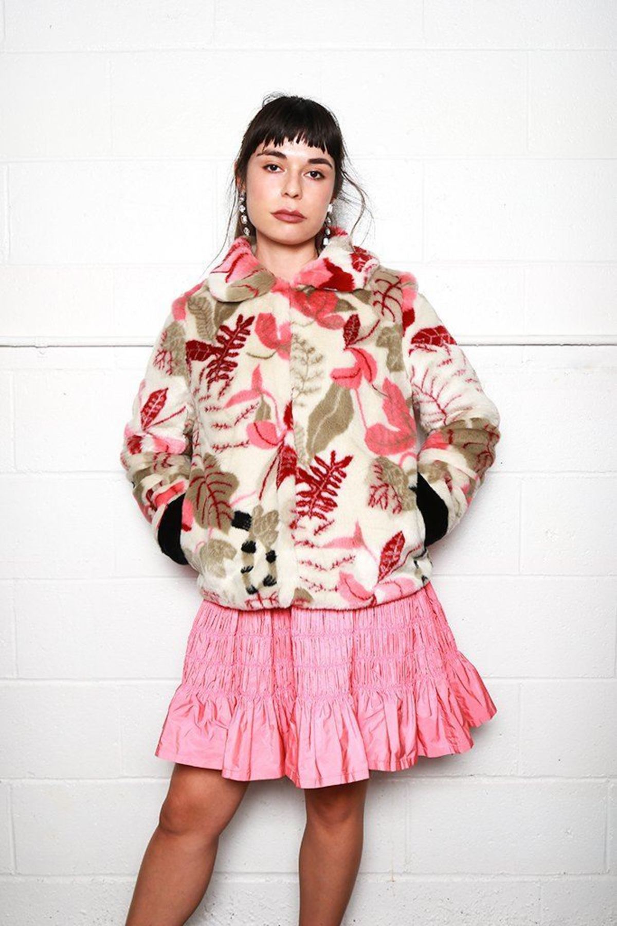 Shrimps Grogan Jacket - Sand/Multi - Image 6 of 6