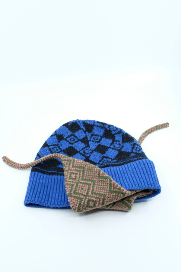 Dries Van Noten King Jacquard Wool Marvin Hat