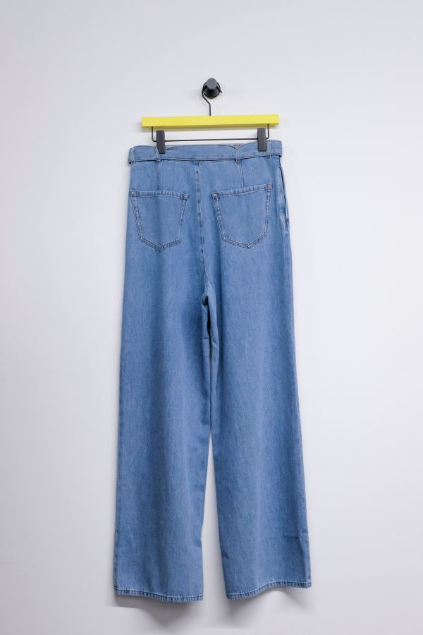 Dries Van Noten Denim Preaches Pant - Light Blue