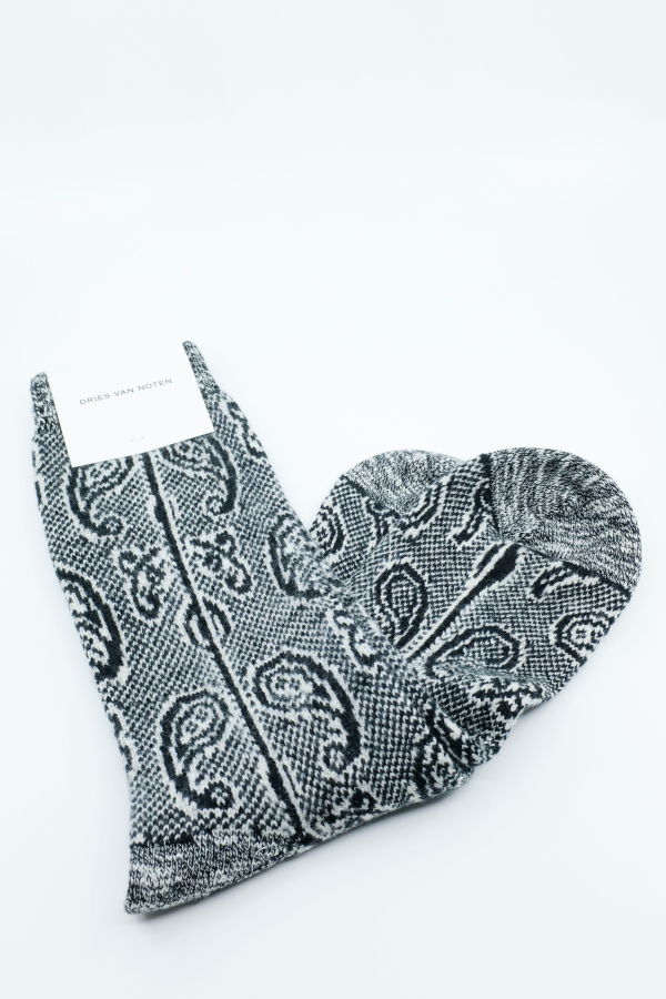 Dries Van Noten Jacquard Wool Socks