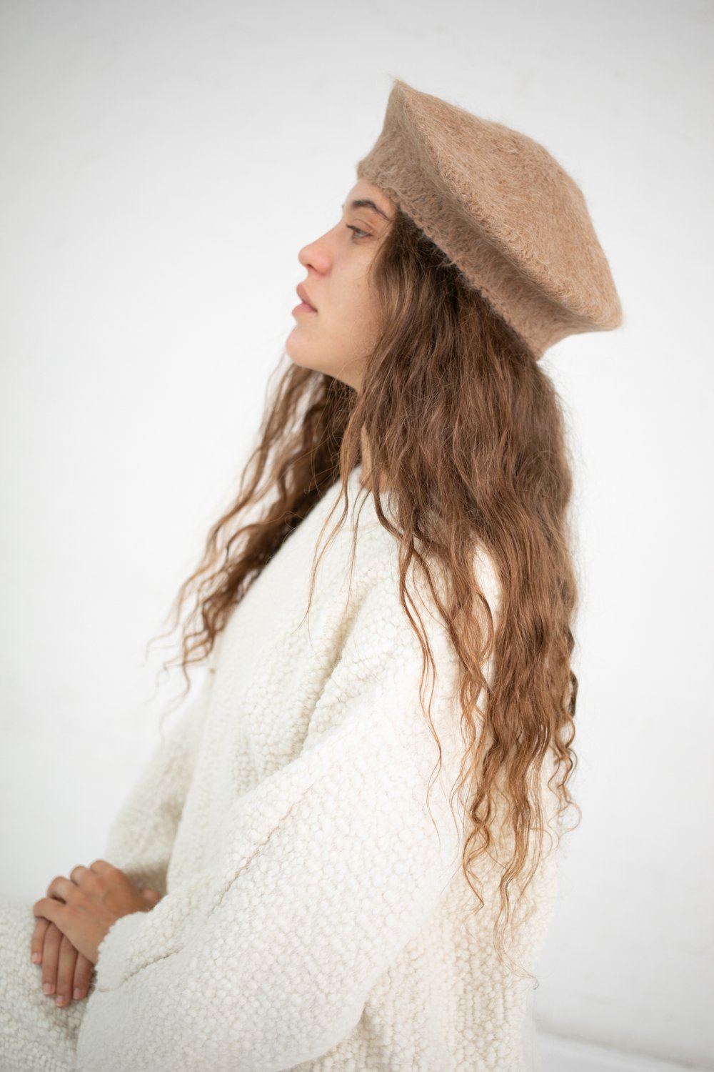 Lauren Manoogian Beret - Camel | Garmentory display picture 1
