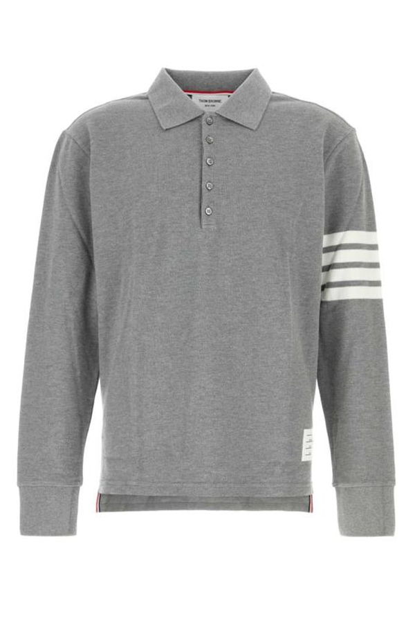 Thom Browne Polo Shirt - Med Grey
