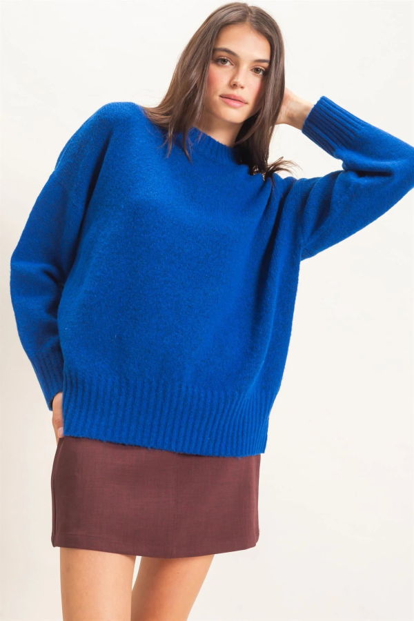 Azalea Charlie Crewneck Sweater