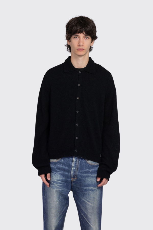 Our Legacy Evening Polo Knitwear - Black