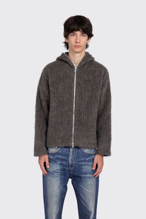 Our Legacy Full Zip Hood - Gray
