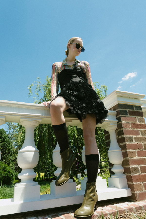 INTENTIONALLY __________. Powerhouse Stiletto Heel Ankle Boot