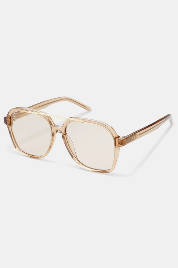 Freyrs Spencer Unisex Aviator Sunglasses - Tan