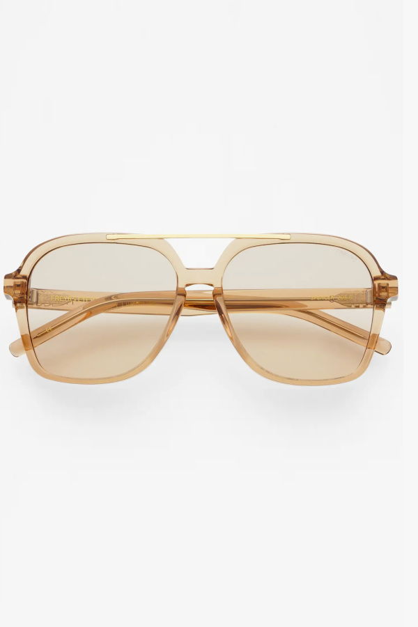 Freyrs Spencer Unisex Aviator Sunglasses - Tan