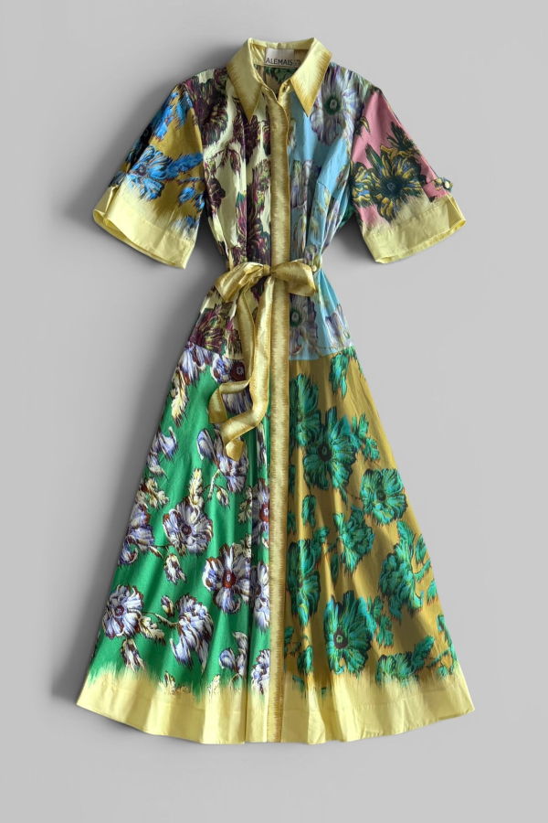 ALÉMAIS Jerry Shirtdress - Multicolor