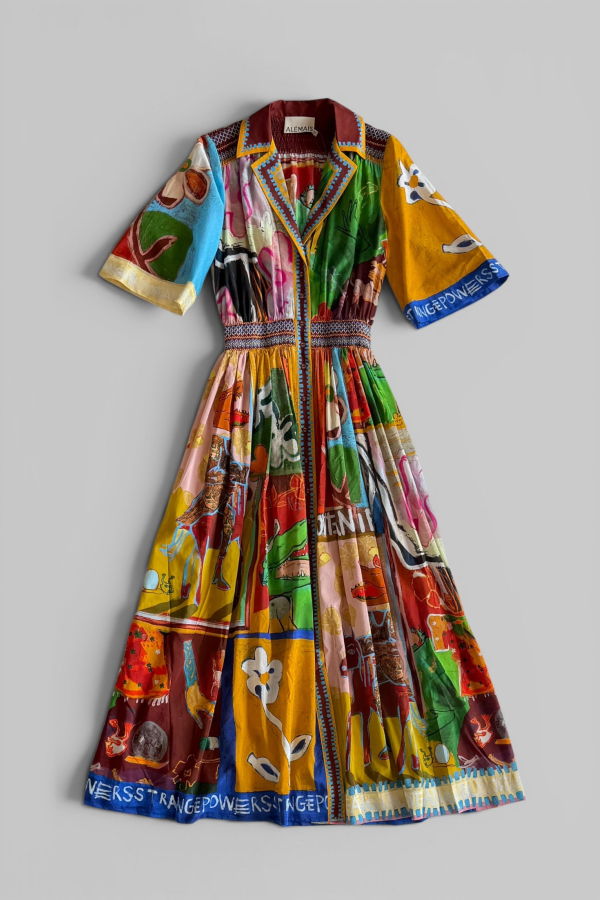 ALÉMAIS Mlak Shirtdress - Multi