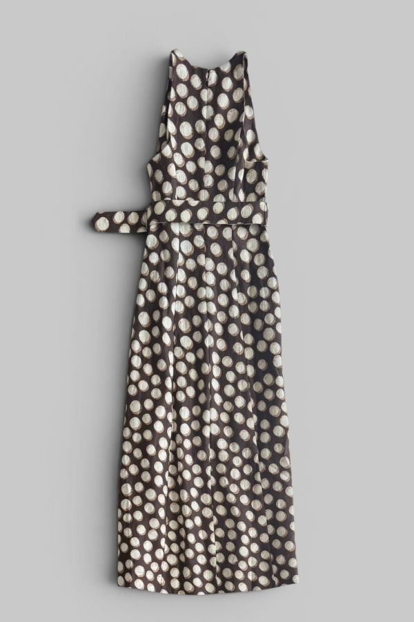 ALÉMAIS Paula Midi Dress - Chocolate