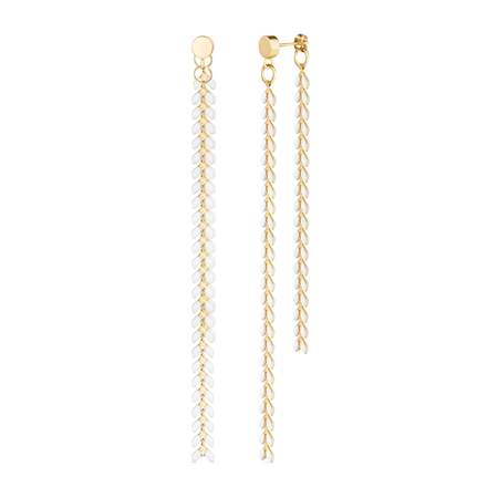 Tom Wood 64mm Sleek Ear Chain - Gold | Garmentory