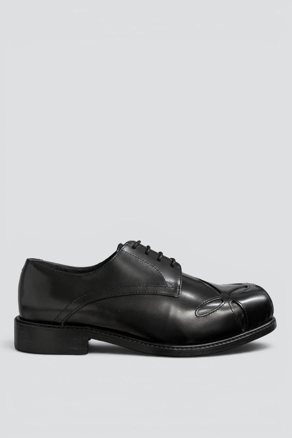 Stefan Cooke Polido Slashed Square Toe Derby