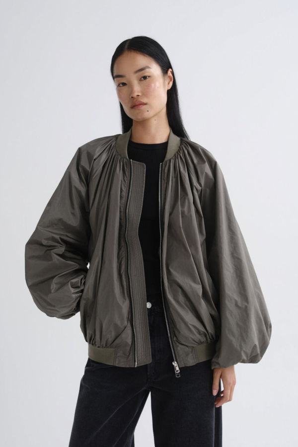 AGOLDE Raffi Bomber Jacket - Fern