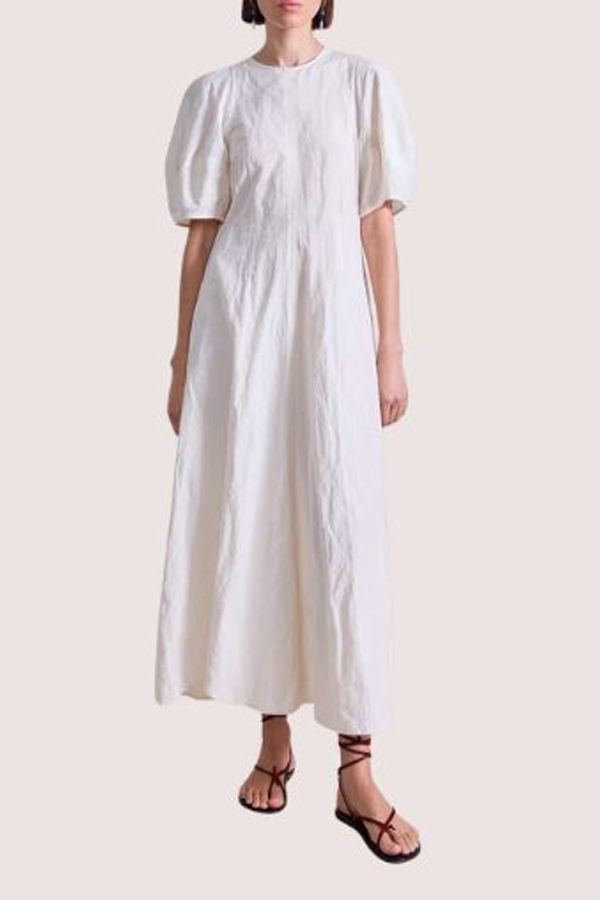 Apiece Apart Bettina Maxi Dress - Red