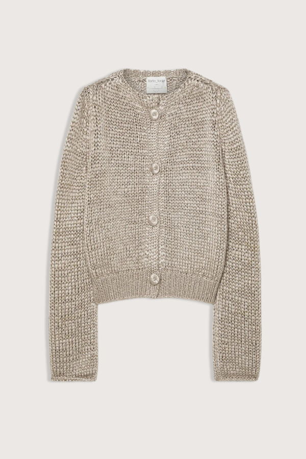 Forte Forte Cashmere Silk Mohair Cardigan - Mandoria