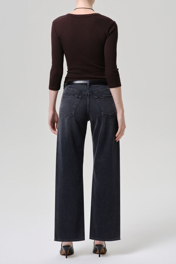 Citizens of Humanity Lindz Straight Jean - Vintage Black