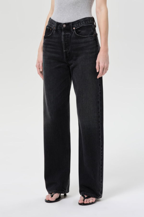 AGOLDE Vintage Loose Jean - Washed Black