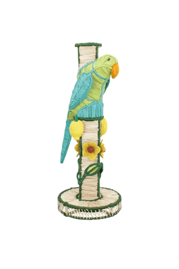 Mercedes Salazar Parakeet Flower Vase