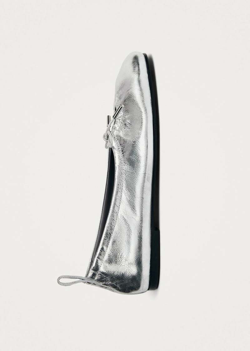 Alohas Rosalind Shimmer Leather Ballet Flats