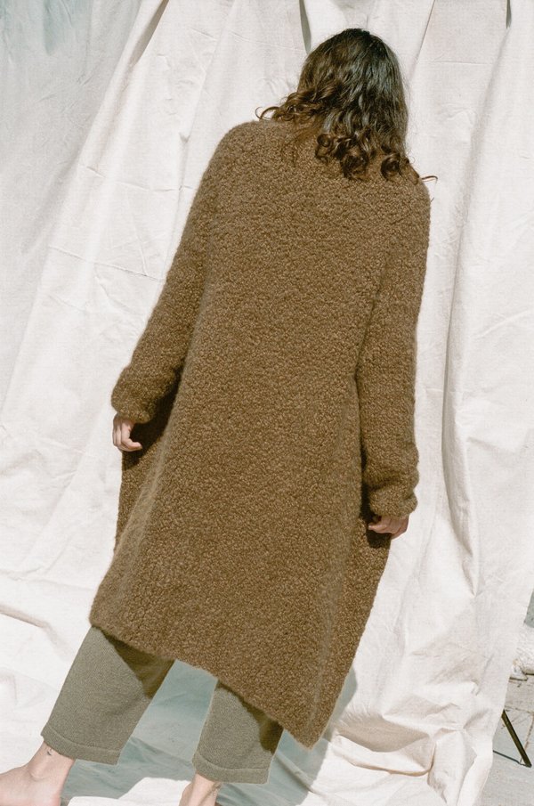 Lauren Manoogian Handknit Boucle Cardigan Lauren Manoogian Handknit Boucle Cardigan