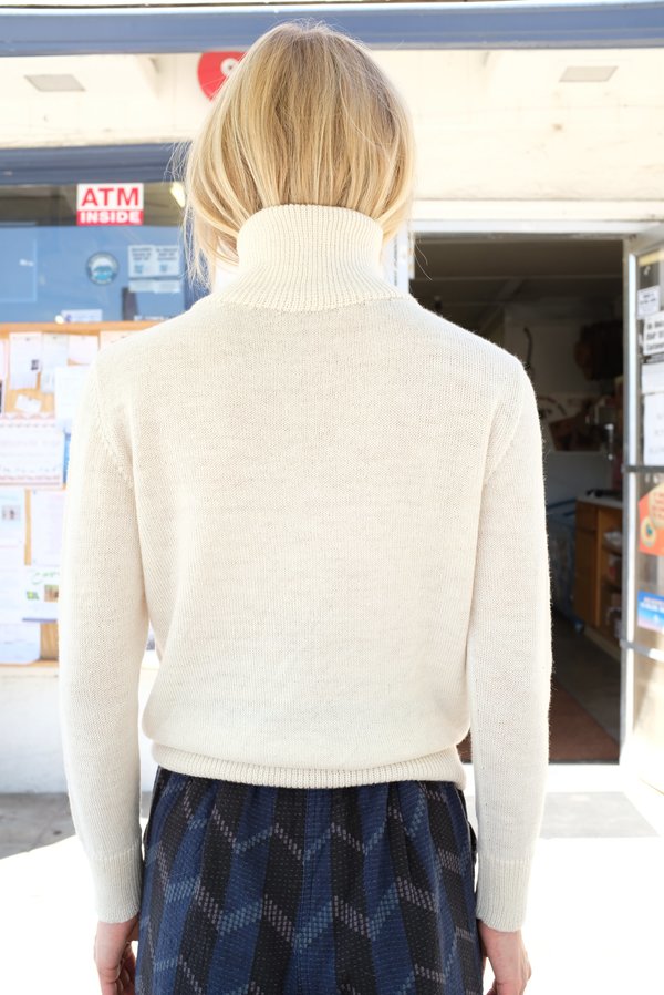 Beklina Baby Alpaca Turtle Neck - Ivory Beklina Baby Alpaca Turtle Neck - Ivory