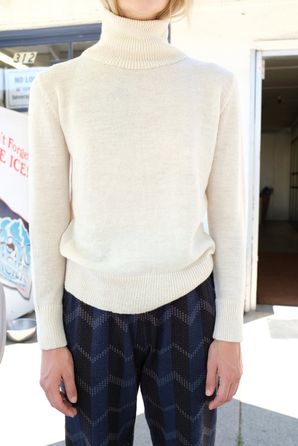 Beklina Baby Alpaca Turtle Neck - Ivory Beklina Baby Alpaca Turtle Neck - Ivory