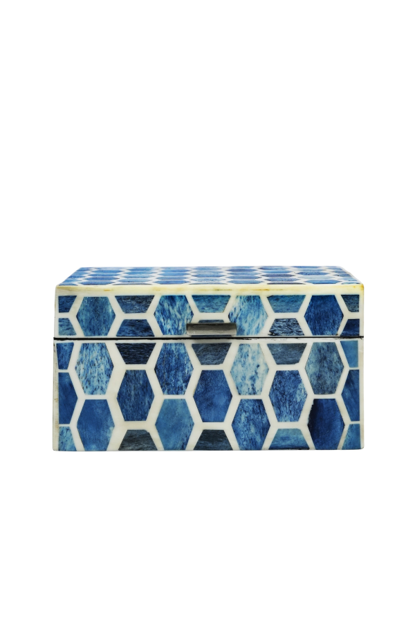Mela Artisans Gramercy Bone Inlay Box