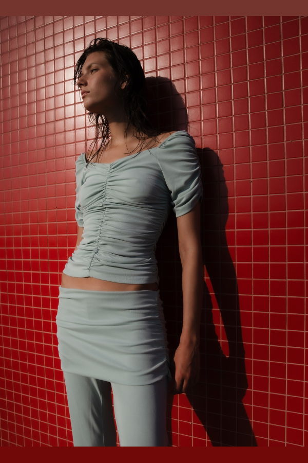 Carmen Says Persephone Draped Top