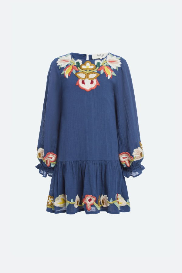 KIDS Sea NY Wilhelmina Dress - Navy